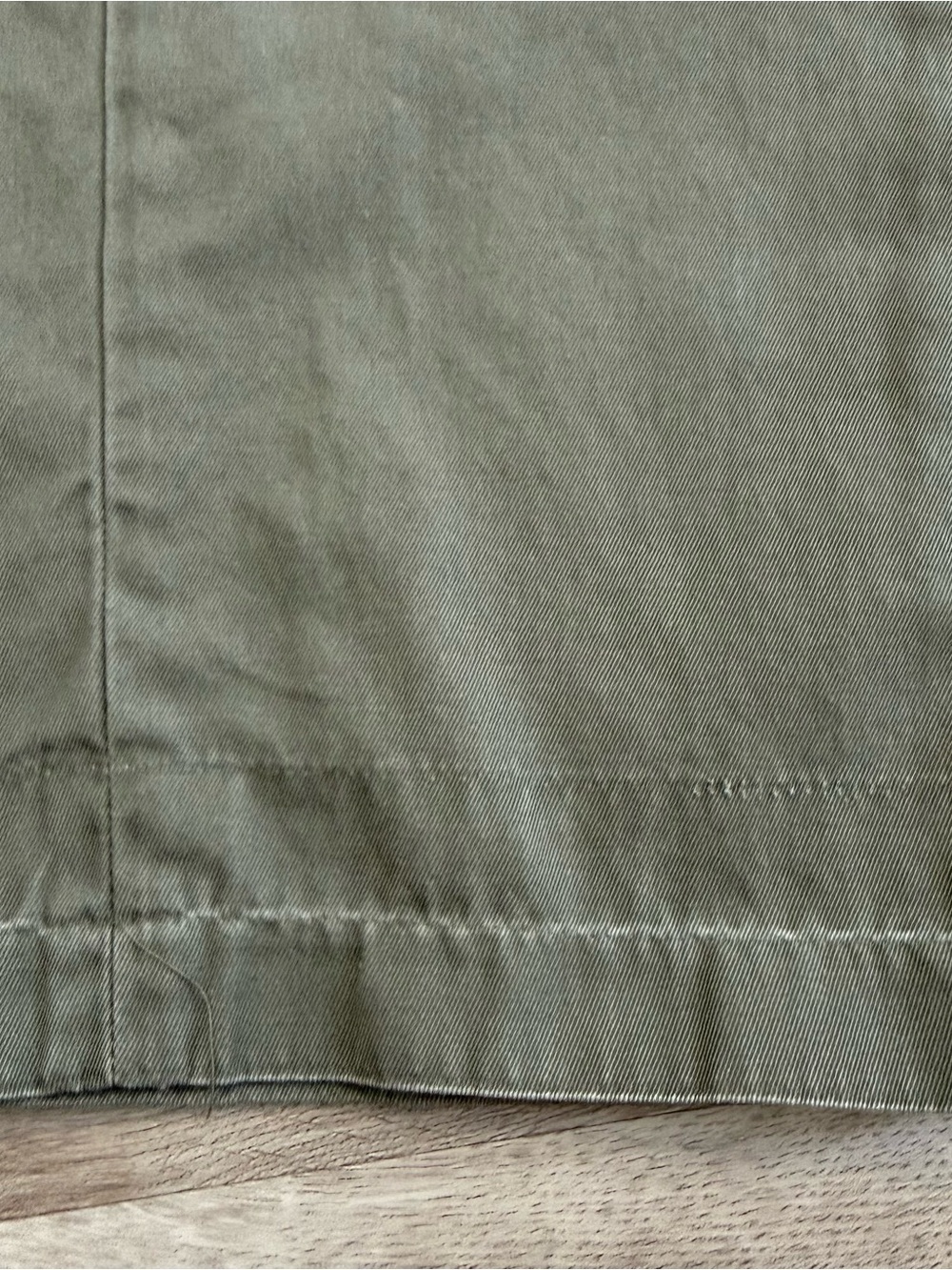 Belstaff England 1924 Longton Chino Pants Faded Olive Green Men's Size 32x32 - Picture 10 of 13